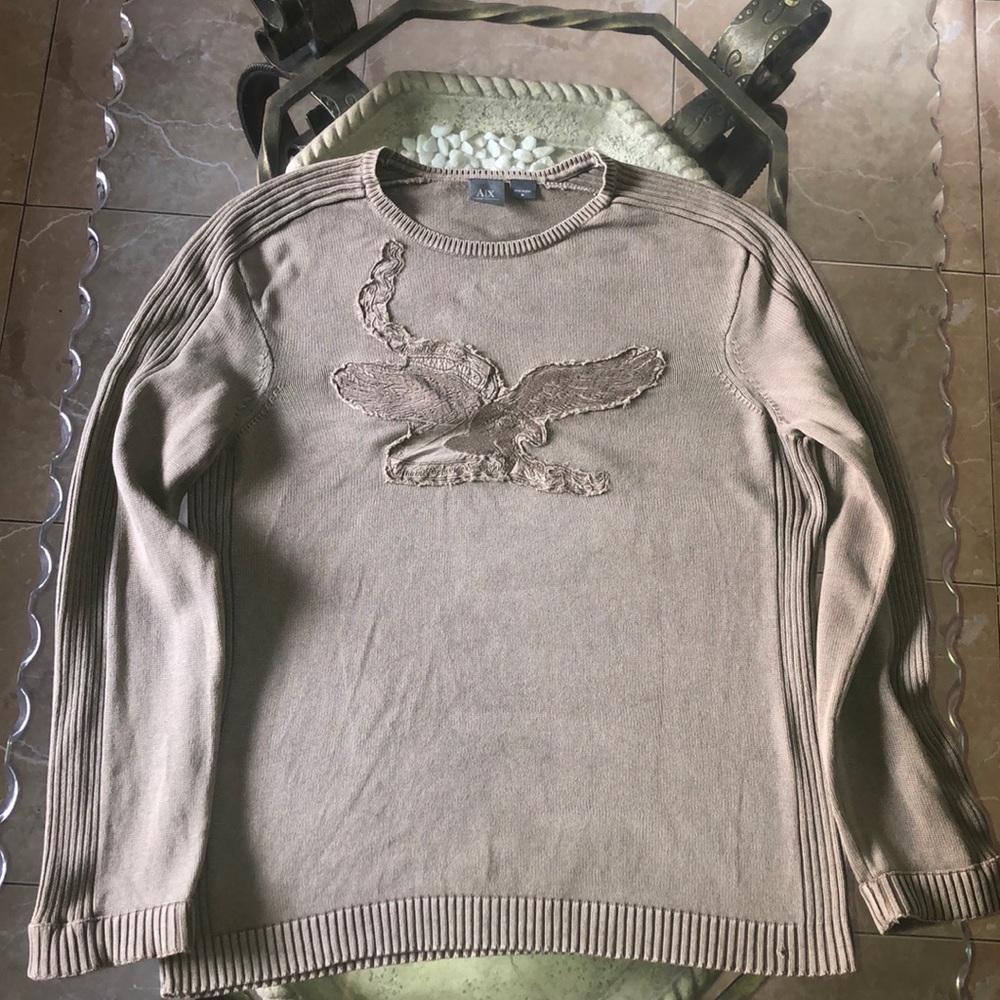 Armani exchange olive sweater.